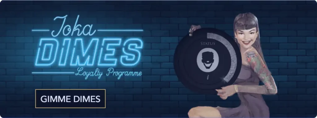 Joka casino Dimes Program loyalty