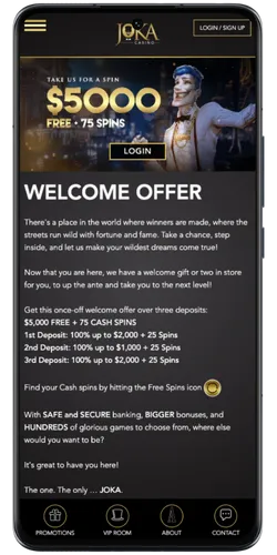 Activate the welcome offer